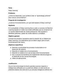 Deep Learning. Página 1