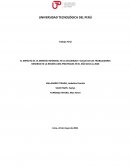 EL IMPACTO DE LA MINERÍA INFORMAL EN LA SEGURIDAD Y SALUD DE LOS TRABAJADORES MINEROS EN LA REGIÓN LIMA PROVINCIAS EN EL AÑO 2015 AL 2020