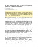 El caso de lavado de dinero en el HSBC