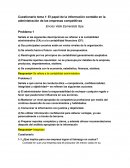 Cuestionario tema 1: El papel de la información contable en la administración de las empresas competitivas