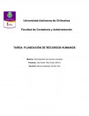 Administración de recursos humanos. Planeación