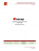 Procedimiento de bodeguero o pañolero