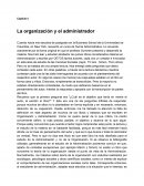 La organización y el administrador