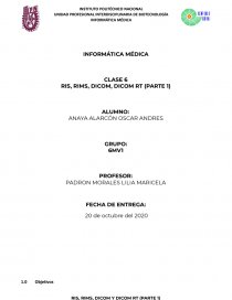 Protocolo DICOM. Página 1