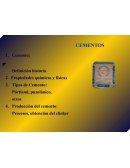 Los cementos