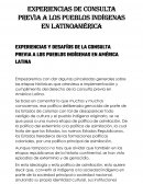 Experiencias de consulta previa a los pueblos indígenas en Latinoamérica