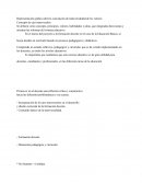 Representación gráfica sobre la concepción de transversalidad de los valores