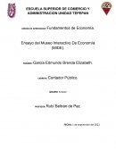 Ensayo del museo internacional de economía