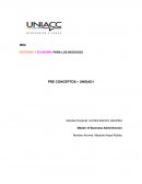 ENTORNO Y ECONOMÍA PARA LOS NEGOCIOS