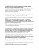 Análisis posicionamiento del mercado