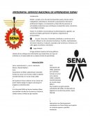 INFOGRAFIA: SERVICIO NACIONAL DE APRENDIZAJE (SENA)