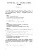 RESUMEN DEL LIBRO I DE EL CAPITAL DE MARX