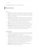 Desarrollo humano. Plan de vida