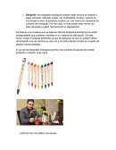 Boligrafos ecologicos