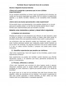 Actividad: Buscar inspiración fuera de tu contexto