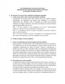PROGRAMA DE NEGOCIOS INTERNACIONALES. Página 1
