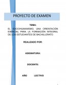 EL SOCIOHUMANISMO, UNA ORIENTACIÓN ESENCIAL PARA LA FORMACIÓN INTEGRAL DE LOS ESTUDIANTES DE BACHILLERATO