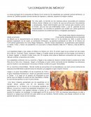 La conquista de México