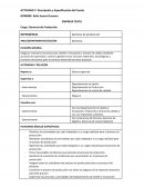 EMPRESA TEXTIL . Gerencia de Producción