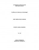 Actividad 2. La ética en la ciencia y la tecnología