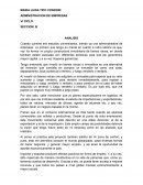 Administracion de empresas. Analisis