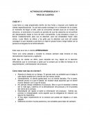 Actividad de aprendizaje N° 1 Tipos de clientes