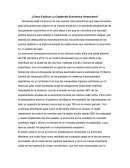 La Catástrofe Económica Venezolana