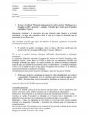 Gestión Estratégica I Certamen N°1