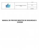 MANUAL DE PROCEDIMIENTOS DE SEGURIDAD E HIGIENE