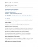 Unidad N°1: Introducción al Conocimiento Científico