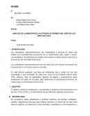 ANÁLISIS DE LA MEDICIÓN DE LA ACTIVIDAD ECONÓMICA DEL PERÚ EN LOS AÑOS 2015-2019