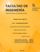 GESTION DE LA CADENA DE SUMINISTRO