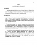 PRINCIPIOS DE LA CONTABILIDAD
