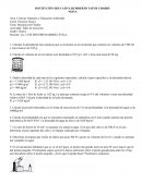 Procesos físicos. Tema: Mecánica de Fluido