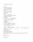 Formulario quimica organica