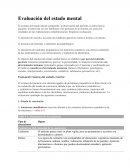 Valoracion del paciente con alteraciones psiquiatricas