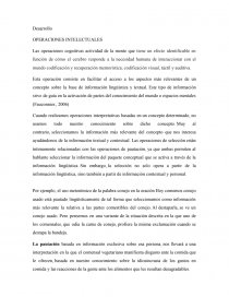 OPERACIONES INTELECTUALES. Página 1
