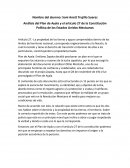 Análisis del Plan de Ayala y el artículo 27 de la Constitución Política de los Estados Unidos Mexicanos
