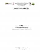 El Desarrollo Socio-Comunitario