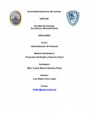Financiera del Estado y Derecho Fiscal