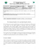 Guias #7 Educacion Religiosa