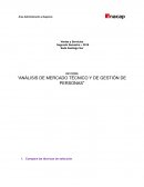 Análisis de mercado técnico y de gestión de personas