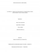 Actividad Modelos de diagnóstico e intervención clínico comunitarios y socio-comunitarios
