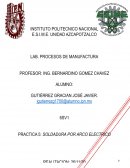 PRACTICA SOLDADURA CON ARCO