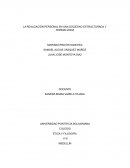 LA REALIZACIÓN PERSONAL EN UNA SOCIEDAD ESTRUCTURADA Y NORMALIZADA