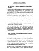 ¿En qué consiste la Planeación de la Auditoría?