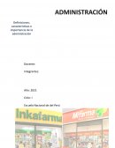 Los beneficios o ventajas más importantes de la Administración