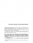 GUÍA PARA EL ANALISIS DE CASOS INSTITUCIONALES