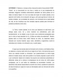 ACTIVIDAD 1. Elaborar un ensayo crítico manuscrito sobre el documental HOME