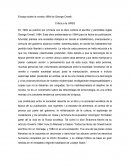 Ensayo Novela 1984 George Orwell